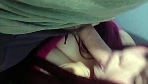 hot goth girl with huge tits sucks cock