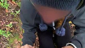 we had sex in the park and got seen