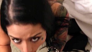 Big Ass Slut Katrina Jade Worships Fat Dick