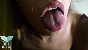 Horny stepsister squirts while riding stepbro!
