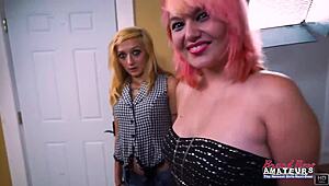 jackie inked blonde and trinity busty exotic double action