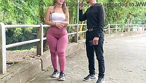 sexo por dinero turns street interview into hot sex