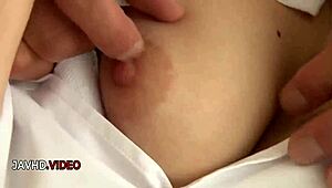 Naughty asian miku airi gives dream blowjob earning hot passionate fuck