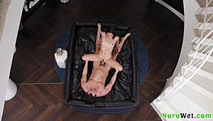 Nuru Massage Com Presents Hot Brad Sterling And Xxlayna Marie