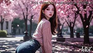 My Dick Ended Up In This Asian Bitchs Mouth For Blowjob