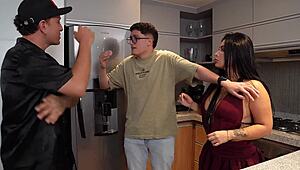 Alejandra palacios fucks big dicked loan shark for debt