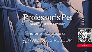 Male dom professor fucks student in dark library