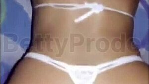 Sexo con mi ni�era full anal a mi ni�era