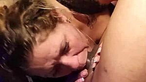 sexysassy takes deep bbc down her throat