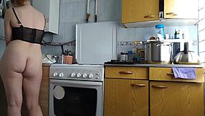 i want my friends moms ass when she cooks in kitchen