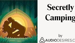 Secretly Camping Erotic Audio For Women With Male Moaning