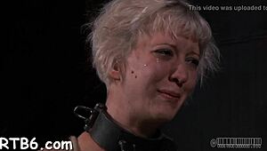 mad femdom thrall gets rough oral