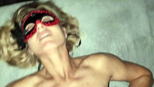 skinny athletic girl gets her titties fucked and a pearl necklace