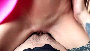 fucked a classmate in a pink dress doggy style!!