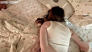 broken redhead slut in handcuffs screams from hard pounding