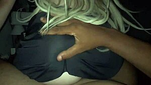 real amateur couple records their first video together