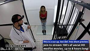 kalani luana gets stomach blasted with cum by doctor tampa