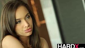 hardx gorgeous uma jolie loves every inch as petite beauty takes big dick