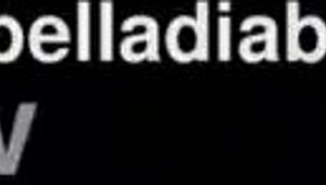 Sexy Latina Milf Oils Up Pantyhose And Pretty Feet