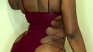 darkchocolatebarbie ass shaking compilation with big black cock
