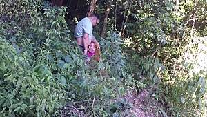 amateur latina couple gets naked with hand in pocket