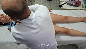 the substitute orthopedic doctor was crazy for patient pussy